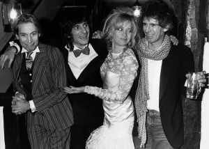 Ronnie Wood on his wedding day to Jo Howard 1985 with Rolling Stones fellow Ronnie Wood on his wedding day to Jo Howard 1985 with Rolling Stones fellow