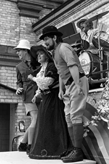 Images Dated 12th August 1988: The Roof Rack Orchestra at Saltburn Victorian Week. 12th August 1988