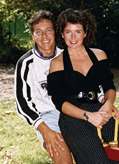 Images Dated 8th September 1990: Ross King TV Presenter - September 1990 A©mirrorpix