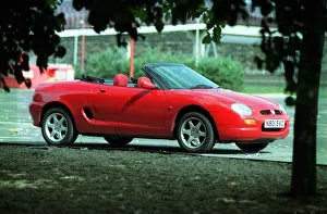 ROVERS SPORTY MGF CAR 29TH JULY 1997 RED MG SPORTS CAR ROVERS SPORTY MGF CAR 29TH JULY 1997 RED MG SPORTS CAR