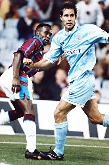 Images Dated 29th August 1994: Roy Wegerle pictured during a Coventry City v Aston Villa match