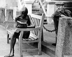 Images Dated 1st March 1971: Royal Academy of Art March 1971 - A sculpture by Devon Artist Desmond Hale Fountain at