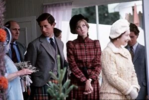Royal Family at the annual Braemar gathering for the Highland Games