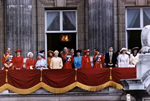 Royal Family on the Balcony of Buckingham Palace for the Trooping of the Colour Ceremony Royal Family on the Balcony of Buckingham Palace for the Trooping of the Colour Ceremony