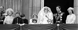 Images Dated 29th July 1981: Royal Family - Queen Mother, Queen Elizabeth II, Prince Philip