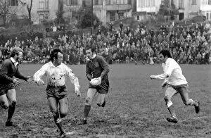 Images Dated 16th February 1975: Rugby League International Wales v France Action from the match