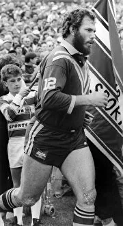 Images Dated 14th October 1986: Rugby League player for Australia and Widnes Noel Cleal. October 1986
