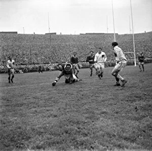 Rugby League: Wakefield v. Wigan. June 1960 M4449-001