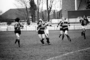 Images Dated 21st December 1974: Rugby Union Matches: Harlequins (18) vs. Newport (6). December 1974 74-7565-005