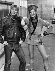 Presenters Gallery: Rula Lenska, Polish actress taking a break from her principal boy role as Aladdin at