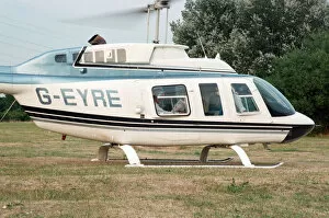 Images Dated 6th August 1994: Rupert Murdoch in a helicopter. 6th August 1994