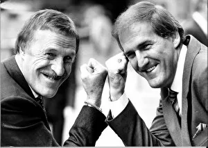 00071 Gallery: Russ Abbot 40th birthday. Pictured with Bruce Forsyth
