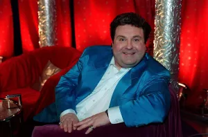 Russell Grant TV Presenter on thr set of Live TV June 1997 Russell Grant TV Presenter on thr set of Live TV June 1997