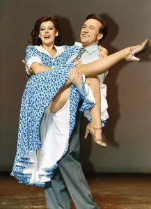 Ruthie Henshall Actress and co star Kirby Ward of the stage musical of George Gershwin Ruthie Henshall Actress and co star Kirby Ward of the stage musical of George Gershwin