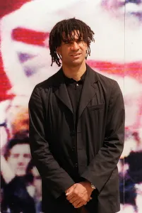 Ruud Gullit after being appointed the new manager of Chelsea FC May 1996 Ruud Gullit after being appointed the new manager of Chelsea FC May 1996