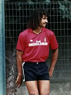 Images Dated 31st July 1988: Ruud Gullit footballer for AC Milan 31st July 1988