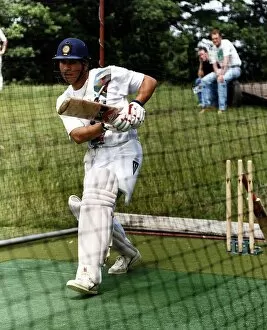 Sachin Tendulkar, first overseas signing for Yorkshire County Cricket Club