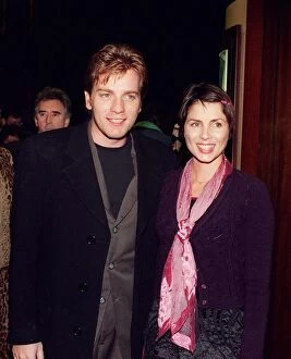 Images Dated 15th May 1998: Sadie Frost and Ewan McGregor at the 1998 Scottish Peoples Film festival
