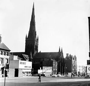 Images Dated 14th February 2013: Salford Cathedral, Manchester. 20th February 1967. The Cathedral Church of St