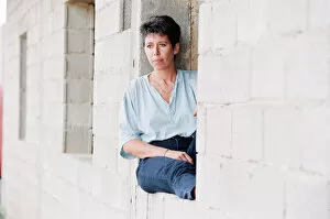 Images Dated 1st August 1993: Sally Becker, British Aid Worker pictured August 1993. Returns to Mostar'
