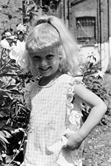 Images Dated 20th June 1970: Samantha Gates, Child model, Saturday 20th June 1970