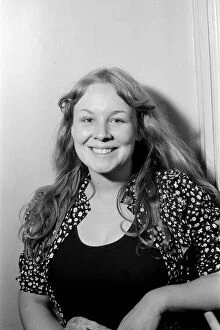 Images Dated 15th September 1971: Sandy Denny, top female singer at the Melody Maker Pop Poll Awards. 15th September 1971