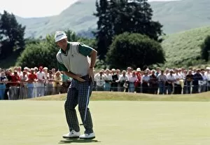 Sandy Lyle Scottish golfer in action June 1989