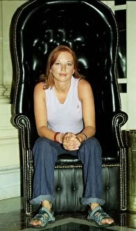 Images Dated 15th September 1999: Sara Cox September 1999 TV Presenter Radio DJ in London