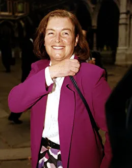Sara Keays who is pictured outside the high court where she won a libel battle for Sara Keays who is pictured outside the high court where she won a libel battle for