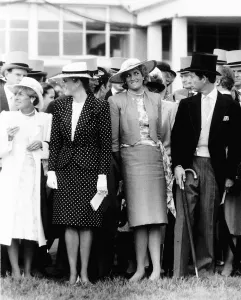Sarah Ferguson Duchess of York with Princess Diana and Prince Charles in a group Sarah Ferguson Duchess of York with Princess Diana and Prince Charles in a group