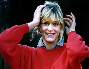 Images Dated 31st January 1992: Sarah Lancashire actress in the Granada TV soap Coronation Street