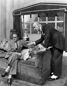 Scene from the play The Calendar. 12 March 1930 Scene from the play The Calendar. 12 March 1930