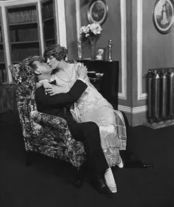 Scene from the play Be Careful Baby. 3 May 1918 Scene from the play Be Careful Baby. 3 May 1918