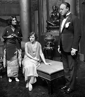Scene from the play The Chinese Bungalow. 30th January 1929 Scene from the play The Chinese Bungalow. 30th January 1929