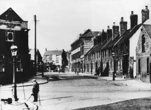 The scene at Potter Street, which was to be the site of the Central Fire Station The scene at Potter Street, which was to be the site of the Central Fire Station