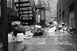 Images Dated 4th December 1970: The scene at the back of the restaurant 'Melita'in the Kings Road, London