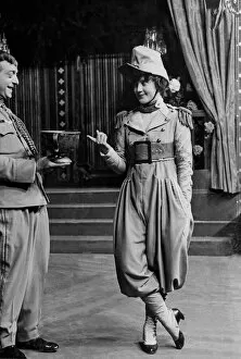 00120 Gallery: Scene from the theatre play The Happy Day. 11 June 1916