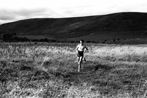 Images Dated 12th October 1986: Scenes from the 1986 Alwinton Border Shepherds Show 12 October 1986 The fell race