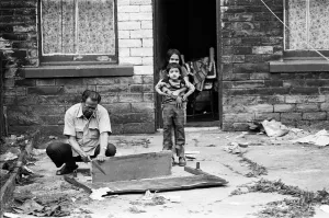 Scenes in Bradford, West Yorkshire. 4th June 1978 Scenes in Bradford, West Yorkshire. 4th June 1978