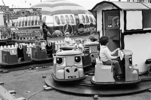 Scenes at Weymouth Fairground, Dorset. 14th July 1977 Scenes at Weymouth Fairground, Dorset. 14th July 1977
