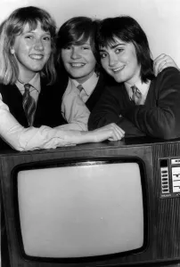 Schoolgirls from Holyrood Secondary School in Glasgow Scotland 2nd May 1982 Schoolgirls from Holyrood Secondary School in Glasgow Scotland 2nd May 1982
