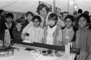 A science and technology fair in Huddersfield, featuring more than 50 primary schools A science and technology fair in Huddersfield, featuring more than 50 primary schools