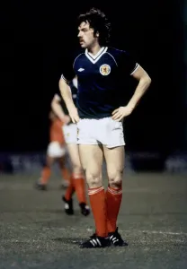 Scotland v. Holland. March 1982. John Wark Scotland v. Holland. March 1982. John Wark