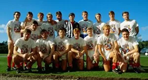 Images Dated 1st April 1990: Scotland World Cup squad April 1990 left to right Back