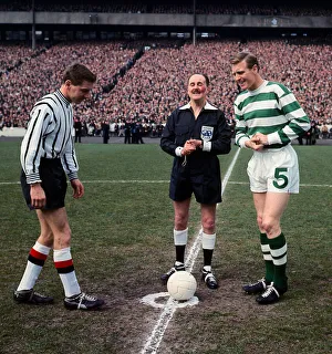 Scottish Cup Final 1965 Celtic versus Dunfermline Billy McNeill Scottish Cup Final 1965 Celtic versus Dunfermline Billy McNeill