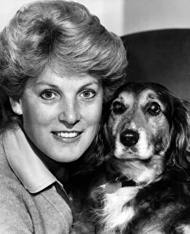Scottish singer Moira Anderson with her dog Jimmy, who she found 3 years ago lying Scottish singer Moira Anderson with her dog Jimmy, who she found 3 years ago lying