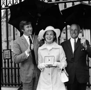 Images Dated 14th July 1970: Scottish singer Moira Anderson who attended the investiture at Buckingham Palace to