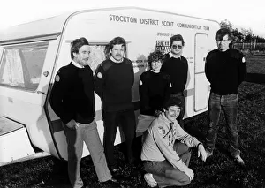 The Scouts Communications Team with their caravan, l-r John Lucas, Alan Swales The Scouts Communications Team with their caravan, l-r John Lucas, Alan Swales