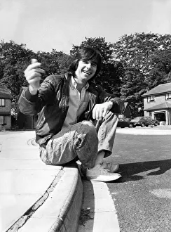 Scriptwriter Phil Redmond. August 1983 P005565 Scriptwriter Phil Redmond. August 1983 P005565