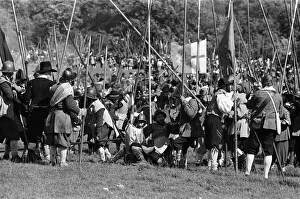 Mirror/1200to1299 01206/sealed knot society re enactment battle edgehill Mirror/1200to1299 01206/sealed knot society re enactment battle edgehill